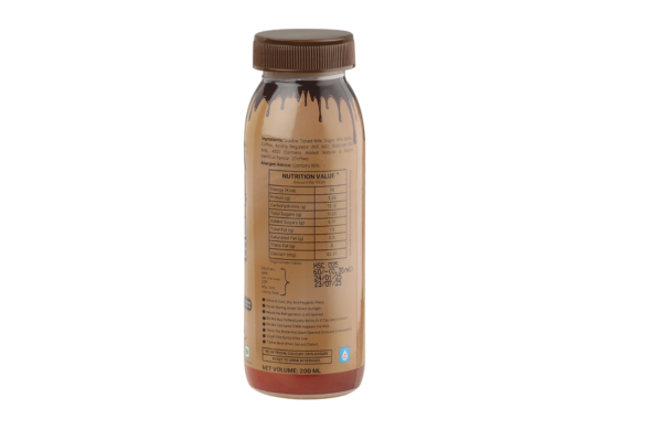 nutrition value of classic cold coffee